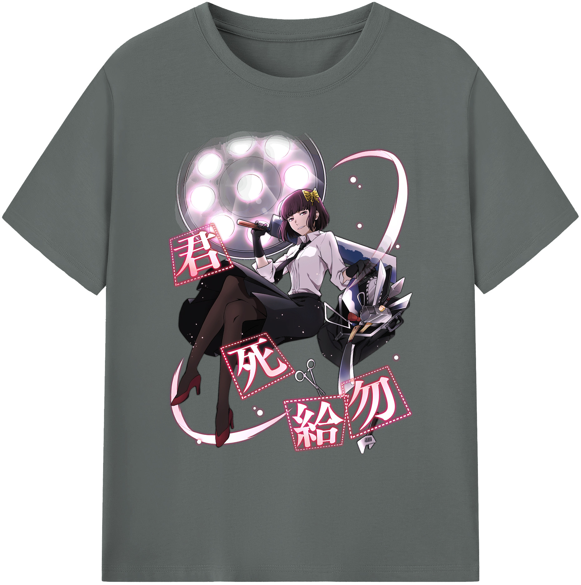 （画像用） 文豪ストレイドッグス Bungo Stray Dogs 綿100％ メンズ半袖Tシャツ｜肌触りやわらか＆通気性